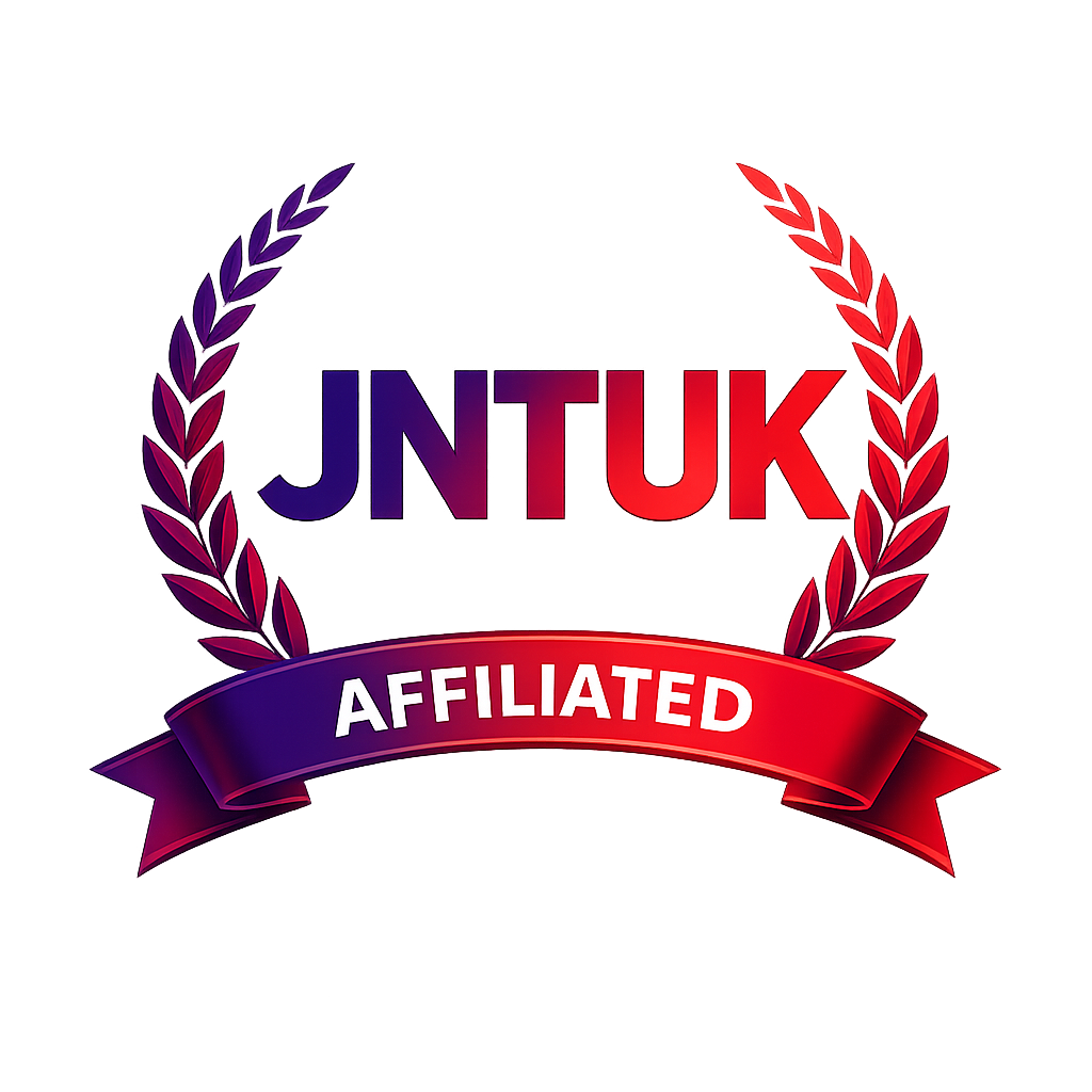 JNTUK Affiliated badge